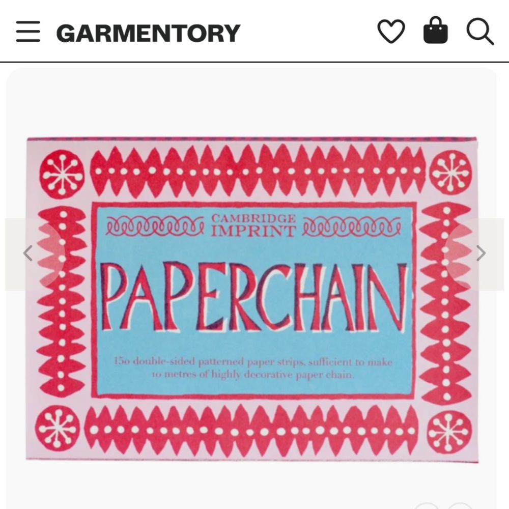 Red and Blue Paperchain